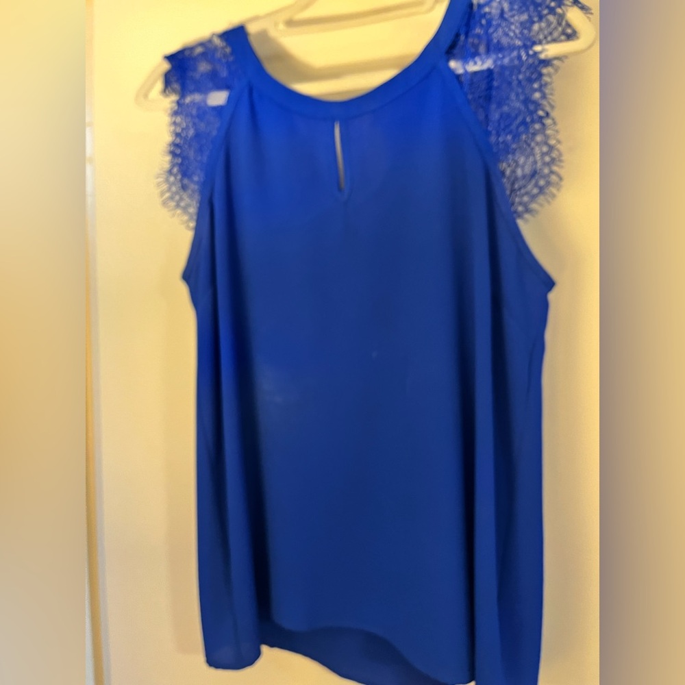 Brixon Ivy Bright Blue Layering Top